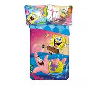 Spongebob Baby Bed Linen 100 x 135 + 40 x 60 cm - 100% Cotton