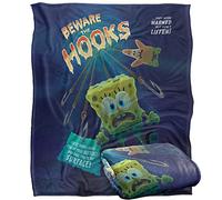 Spongebob Beware The Hooks Silky Touch Super Soft Throw Blanket 152 X 127 Cm