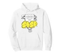 SpongeBob Bling Diamond Gold Logo Hip Hop Rap Stencil Icon Pullover Hoodie