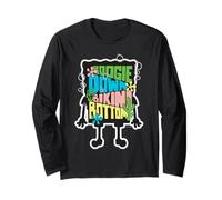 Spongebob Boogie Disco Bikini Bottom Epic LOL Cartoon Retro Long Sleeve T-Shirt