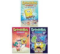 SpongeBob Comics by Stephen Hillenburg 3 Books Collection Set (Silly Sea Stories, Aquatic Adventurers, Unite! & Tales from the Haunted Pineapple)