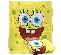 Spongebob Goofy Smile Face Silky Touch Super Soft Throw Blanket 152 X 127 cm