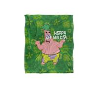 Spongebob Happy Me Day Silky Touch Super Soft Throw Blanket 152 X 127 cm in White Spongebob White 152 X 127 cm