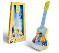 Spongebob Party Ukulele for Kids - Musical Instrument Toy Guitar with Sponge Bob Squarepants for Early Learning - Kids Guitar Strings, Toddler Gifts - Spongebob Toys for Boys, Birthday, Christmas