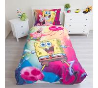 SpongeBob & Patrick Single Duvet Cover Set 2-in-1 Design EU Size 100% Cotton