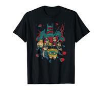 SpongeBob Retro Superhero Group Poster T-Shirt