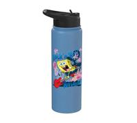 Spongebob Rock N Roll Animals! Stainless Steel Insulated Water Bottle