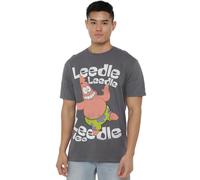 Spongebob Singing Patrick Unisex T Shirt, Charcoal, XX-Large