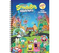 SpongeBob SquarePants 12-Month 2026 Planner Calendar (Includes Stickers)