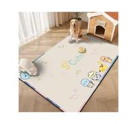 (SpongeBob SquarePants, 80*120cm (Ice Silk Silicone Bottom)) Cute cartoon pet cat and dog floor mats ice silk floor mats non-slip and dirt-resistant pet cat and dog special floor mats dining floor mat