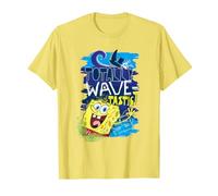 Spongebob Squarepants 90s Summer Surf Waves Fun Retro Gifts T-Shirt