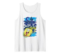 Spongebob Squarepants 90s Summer Surf Waves Fun Retro Gifts Tank Top