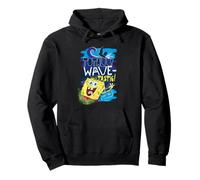 SpongeBob SquarePants 90s Surf Waves Summer Fun Sports Retro Pullover Hoodie