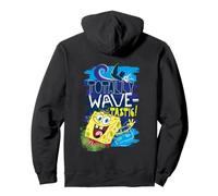 SpongeBob SquarePants 90s Surf Waves Summer Fun Sports Retro Pullover Hoodie