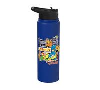 Spongebob Squarepants and Friends Superheroes Stainless Steel Insulated Water Bottle