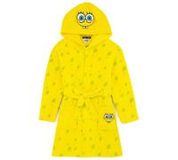 SpongeBob SquarePants Bathrobe | Unisex Kids Yellow | Official | Size: 5-6 Years Spongebob Squarepants Yellow 5-6 Years