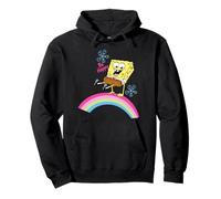 SpongeBob SquarePants Be Happy Rainbow Pullover Hoodie