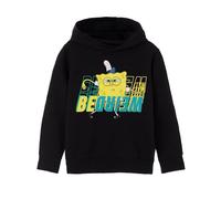 SPONGEBOB SQUAREPANTS Be Weird Boys Black Hoodie | Unleash your inner Weird with this Sponge Bob-Square Pants Hooded Jumper