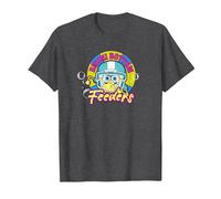 Spongebob Squarepants Bikini Bottom Feeders T-Shirt, Men, Dark Heather Grey, XX-Large