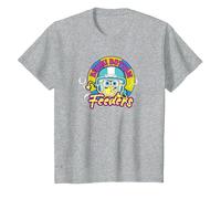 Spongebob Squarepants Bikini Bottom Feeders T-Shirt, Youth, Heather Grey, 2T