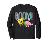 Spongebob Squarepants Boom Friends Forever Good Time Classic Long Sleeve T-Shirt