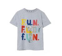 SpongeBob SquarePants Boys Grey Squidward Fun Short Sleeved T-Shirt - 7-8 Years