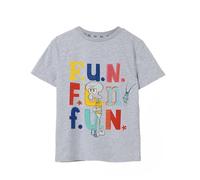 SPONGEBOB SQUAREPANTS Boys Short Sleeve T-Shirt | Kids Squidward Fun Graphic Tee in Grey | Iconic Cartoon Lightweight Short-Sleeve Top | Sponge Bob Gift Merchandise for Children & Teens