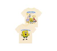 SpongeBob SquarePants Boy's T-Shirt in Yellow | Size: 7-8 Years Spongebob Squarepants Yellow 7-8 Years