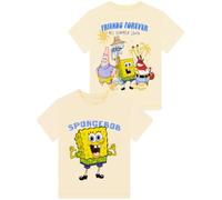 SPONGEBOB SQUAREPANTS Boys T Shirt, Spongebob Short Sleeve Boys T Shirts, 7-8 Years Yellow