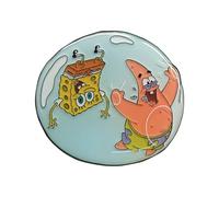 SpongeBob SquarePants Bubble Pin Badge - Limited Edition 25th Anniversary Collectible (1999 Worldwide) Officially Licensed Enamel Pin with Patrick & SpongeBob