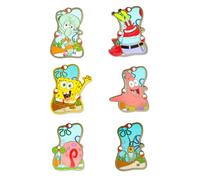 SpongeBob SquarePants Buoy Portrait Mystery Enamel Pin Blind Box | SpongeBob, Patrick, Squidward, Mr. Krabs, Plankton, or Gary