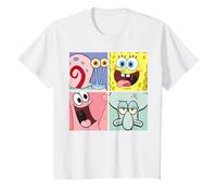 Spongebob Squarepants Character Collage Cartoon Classic 90s T-Shirt