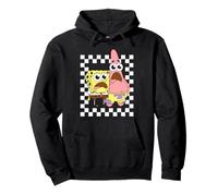 SpongeBob SquarePants Checkerboard SpongeBob & Patrick Pullover Hoodie
