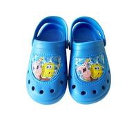 Spongebob Squarepants Clogs for Boys - Patrick and Spongebob Children's Sandals Mules Garden Shoes Non-Slip Blue, blue, 9/10 UK Child