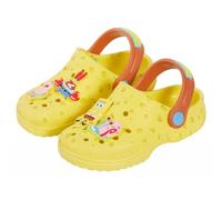 SPONGEBOB SQUAREPANTS Clogs with Charms Kids Sandals Summer Sliders with Ankle Strap Holiday Beach Shoes