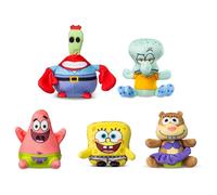 SpongeBob SquarePants Collector 5 Pack Mini Figures Bikini Bottom Character Toys