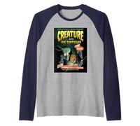 Spongebob Squarepants Creature Six Tentacles Raglan Baseball Tee