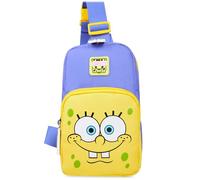 SPONGEBOB SQUAREPANTS Crossbody Bag Kids Teens Sling Bag Adjustable Strap Chest Bag Travel Holidays Phone Wallets Girls Gifts