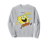 SpongeBob SquarePants Dare To Be Square Happy Sweatshirt