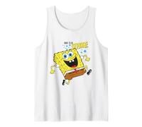 Spongebob Squarepants Dare to Be Square Happy Tank Top