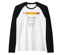 SpongeBob SquarePants DoodleBob Pencil Rage Raglan Baseball Tee