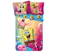 SpongeBob SquarePants Duvet Cover Set in Fuchsia | Size: Single Spongebob Squarepants Fuchsia Single