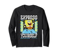 Spongebob Squarepants Express Yourself Long Sleeve T-Shirt