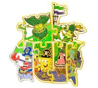 SpongeBob SquarePants Flying Dutchman Mystery Enamel Pin Blind Box | SpongeBob, Patrick, Squidward, Mr. Krabs, Flying Dutchman, or Plankton