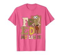 Spongebob Squarepants Fred My Leg!!! Distressed Portrait T-Shirt, Men, Pink Heather, Small