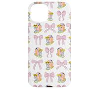 SpongeBob SquarePants Gary The Snail Pink Ribbons Collage Case for iPhone 15 Plus
