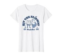 Spongebob Squarepants Golf Hit The Fairway 1999 Retro T-Shirt, Women, White, Medium