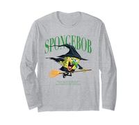 Spongebob Squarepants Halloween Spongebob Witch Costume Long Sleeve T-Shirt