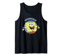 Spongebob Squarepants Happy Face Retro Tank Top
