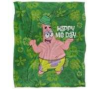 Spongebob Squarepants Happy Me Day Silky Supersoft Blanket Multicoloured (One Size)